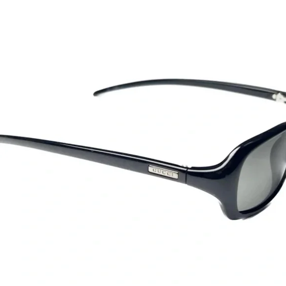 Vintage Gucci Sunglasses GG 2486/S – Tom Ford Era 90s Slim Black Frame - Picture 4 of 8